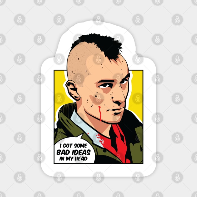 Taxi Driver Magnet by portraiteam