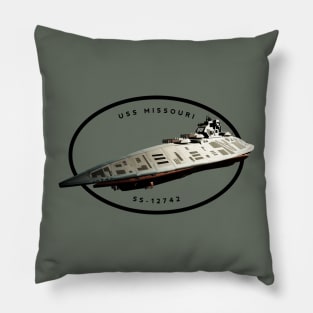 USS Missouri Pillow