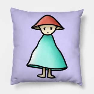 Mushroom Man Pillow