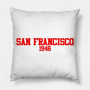 San Francisco 1946 (variant) Pillow