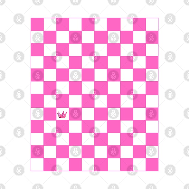 Pink checkerboard by Once Upon a Find Couture 