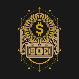 Bitcoin Jackpot Mechanical T-Shirt