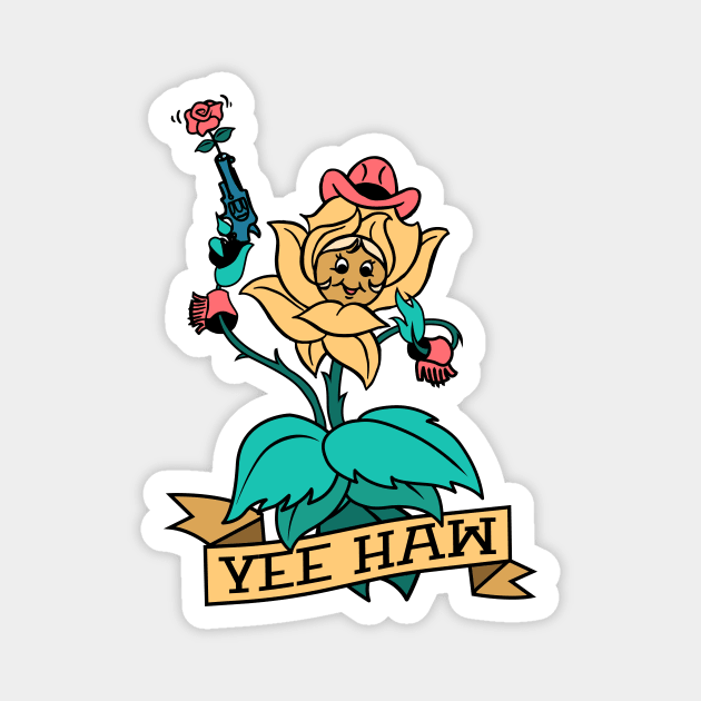 Yee-Haw! Magnet by WOOFIE