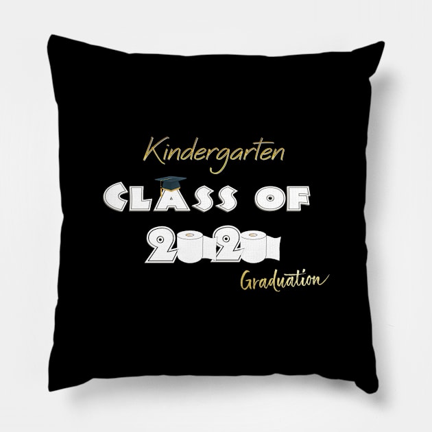 kindergarten quarantine graduation 2020 T-Shirt Pillow by osaya