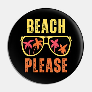 Beach Please Pin