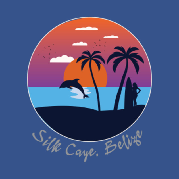 Discover Silk Caye Belize - Silk Caye Belize - T-Shirt