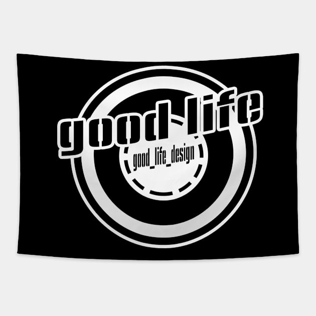 good life circle Tapestry by good_life_design