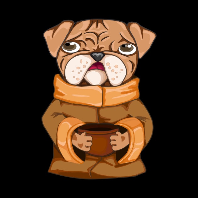 The Baby Bulldog cute and lovely by wirefox