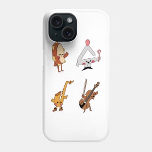 Funny Musical Instrument Art, Music Instrument Phone Case