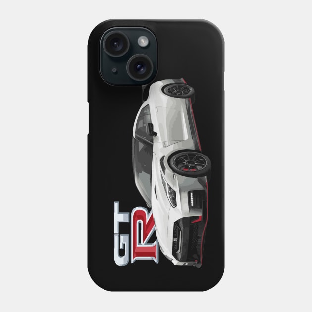 nismo gt-r gtr r35 godzilla Phone Case by cowtown_cowboy