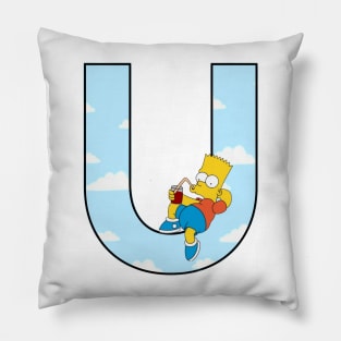 Simpsons letter Pillow