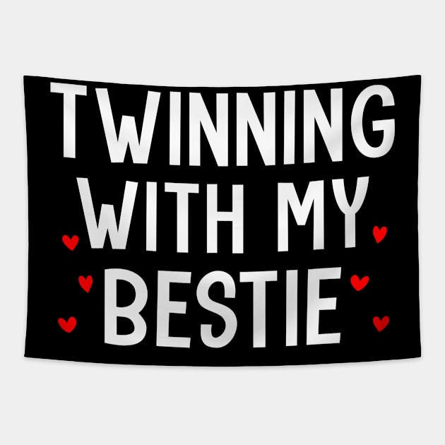 Twinning with my bestie Funny Tapestry by handronalo