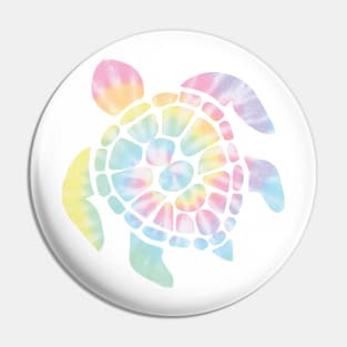 Tie Dye Sea Turtle Pin