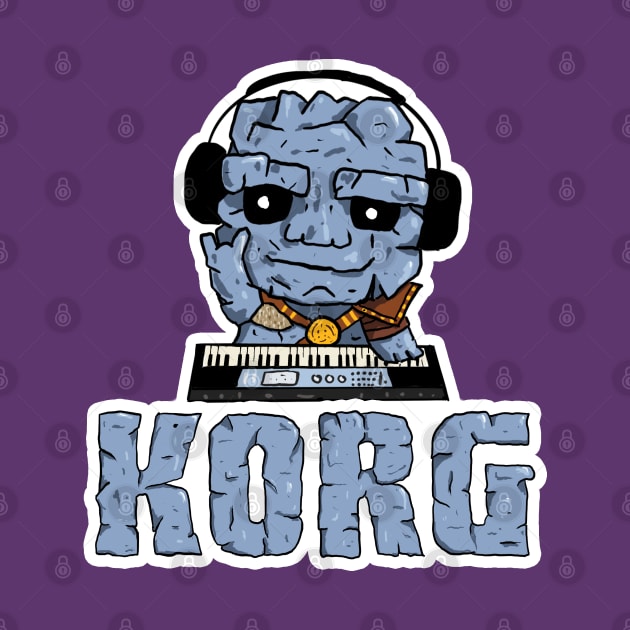 Korg on a KORG by Vermindesign