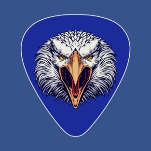 Bald Eagle Guitar Pick T-Shirt