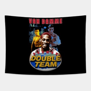 Double Team Bootleg Tapestry