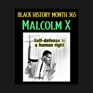 Malcolm X Self-Defense T-Shirt