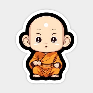 Cute monk Magnet