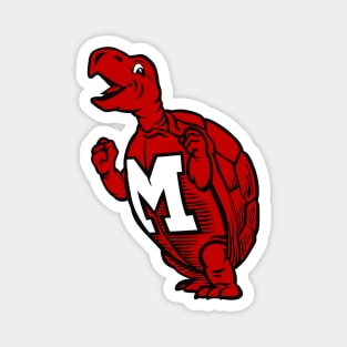 Maryland U Vintage Mascot -clean version Magnet