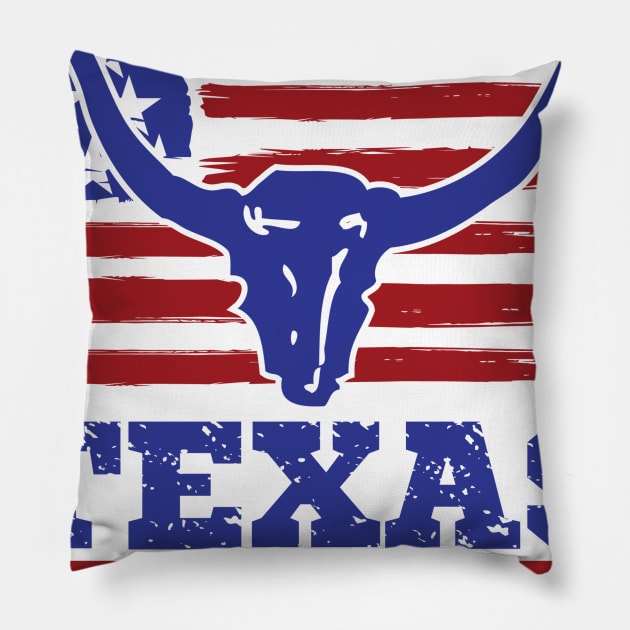 Texas never dies - (Trump). Pillow by good_life_design