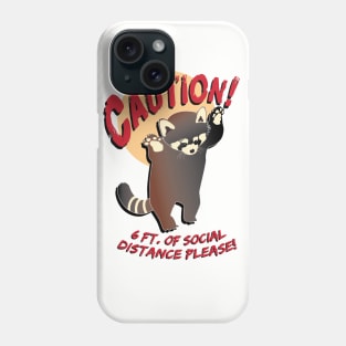 Red Panda - Social Distance Phone Case