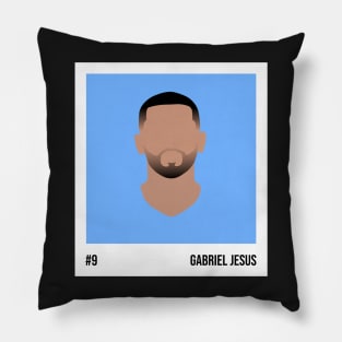 Gabriel Jesus Minimalistic Camera Film Pillow