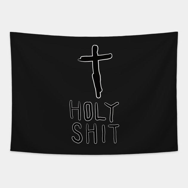 Holy Shit Tapestry by MooseNGoose