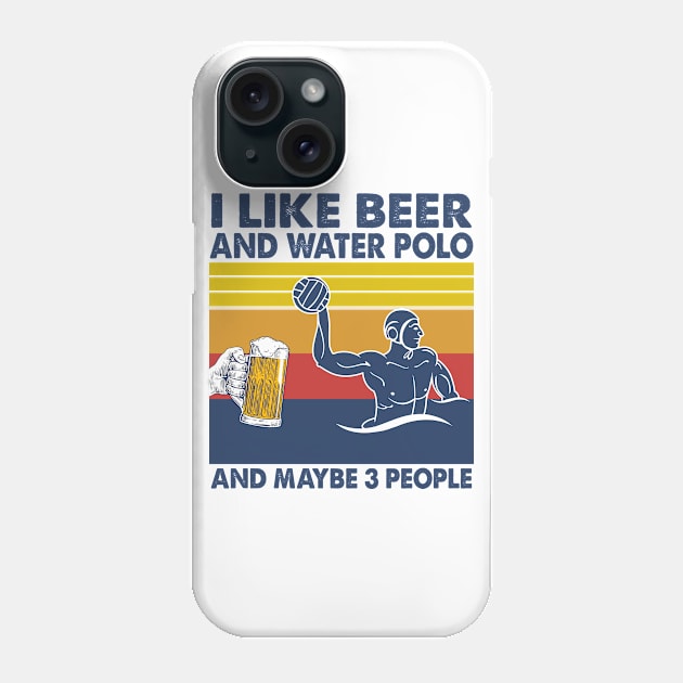 I like beer and water polo and maybe 3 perople Phone Case by Shaniya Abernathy