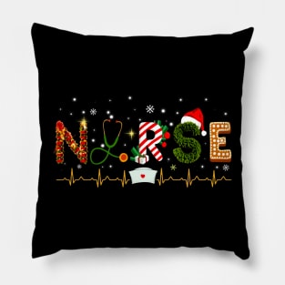 Nurse Christmas Pillow