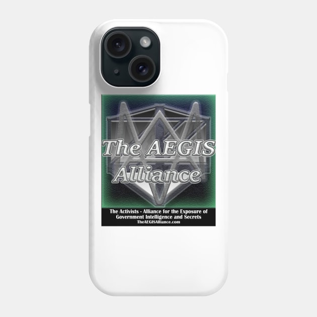 The AEGIS Alliance logo design Phone Case by The AEGIS Alliance