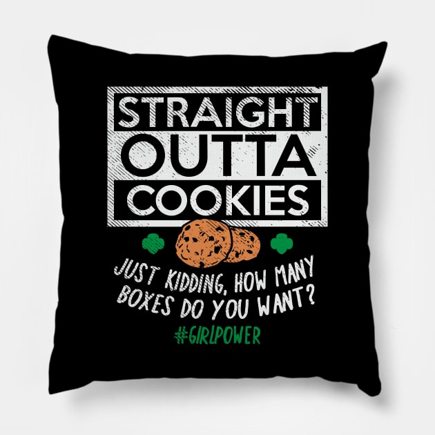 Straight Outta Cookies Pillow by maxdax