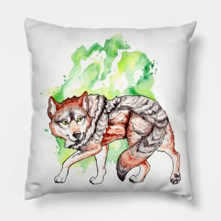 Mexican Wolf Stalk Pillow