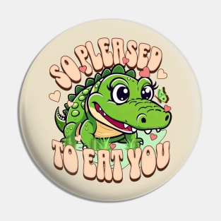 Crocodile cute Pin