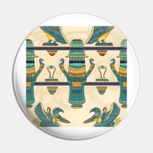 Ancient Egyptian Pattern 9 Pin