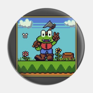 Frog Lumberjack Pin