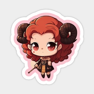 Adorable Aries: Chibi Character Zodiac Collection Magnet