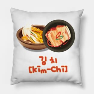 Wear Kimchi and Learn Hangul Pillow