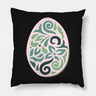 Kopie von colorful paper easter eggs and bunnies Pillow