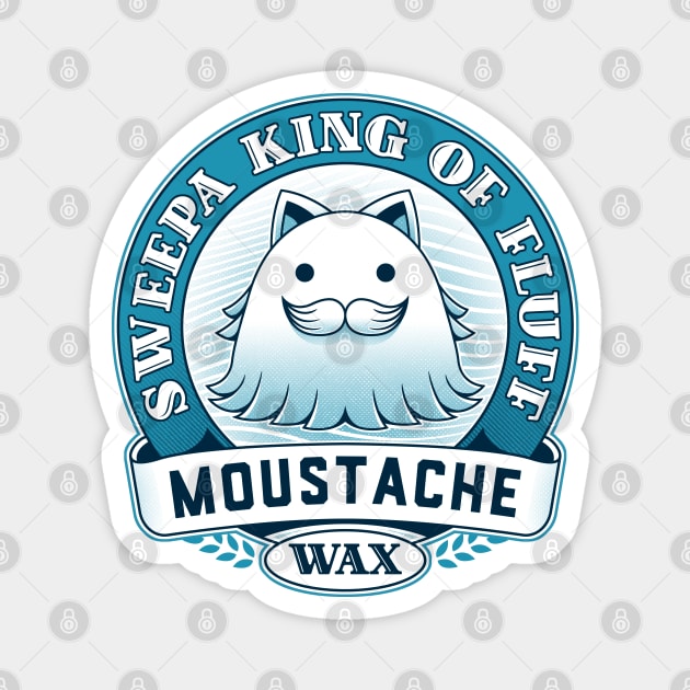 Sweepa Moustache Wax Magnet by Lagelantee