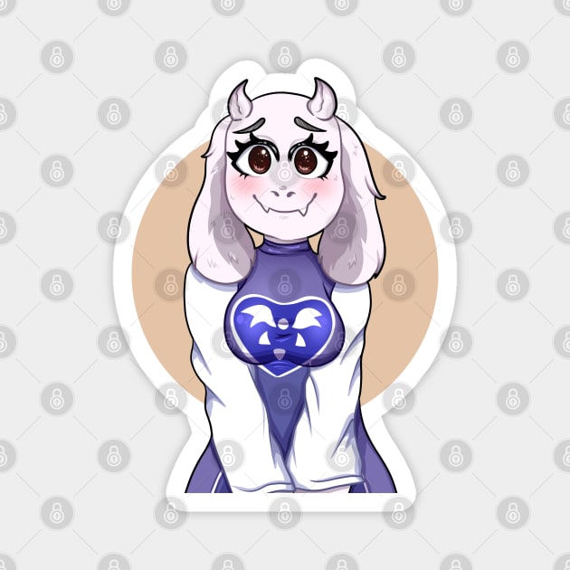 Toriel Magnet by YumomoChan