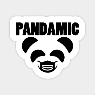 Pandemic Panda Pandamic Epidemic Quarantine Virus Magnet