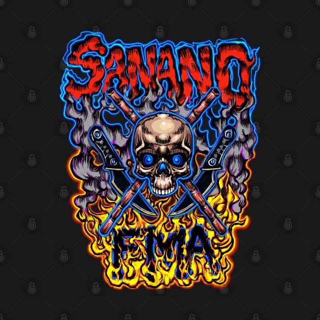 Sanano Skull by Shawnsonart