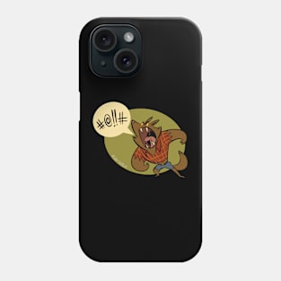 Swearwolf! ...in glorious Technicolor Phone Case