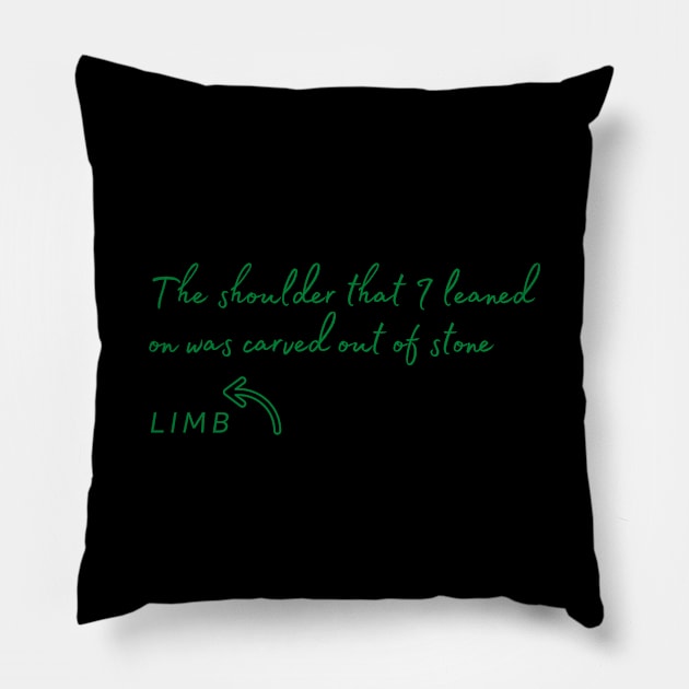 Limb by Limb Pillow by Abide the Flow