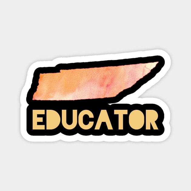 Tennessee Educator Magnet by designed2teach