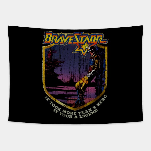 BraveStarr: The Legend 1988 Tapestry by Yossh