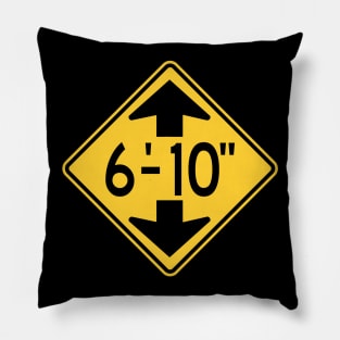 Clearance: 6' 10" Pillow