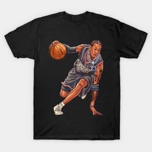 Vintage Wash Iverson T-shirt, Basketball Player Heavy Cotton Shirt, the  Answer Vintage Graphic Tee, Sports Lover T Shirt -  Canada