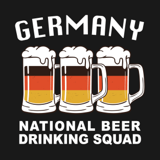 Germany National Beer Drinking Squad T-Shirt