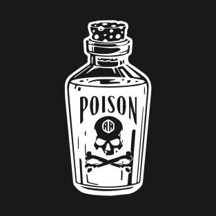 skull and poison for halloween T-Shirt